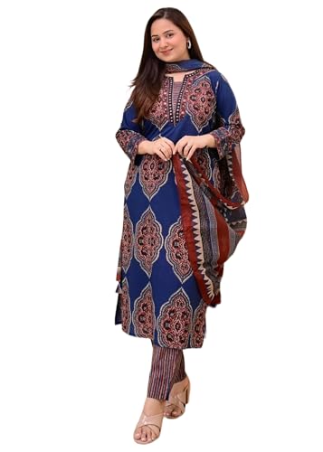 Tissu indien pur coton fin à broderie sequins pour costume casual modèle 501m