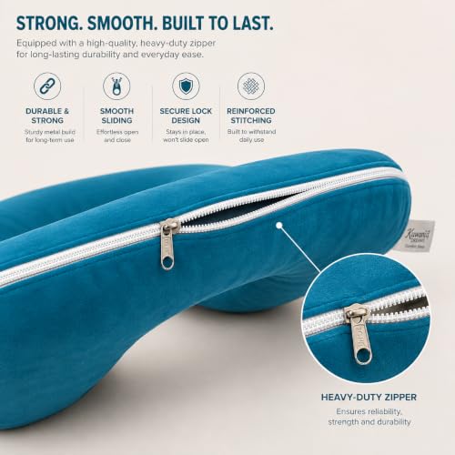 Image of Pregnancy Pillow for Pregnant Women, Maternity Pillow, Pregnancy Gifts for Women, Maternity Pillows for Sleeping, Washable Velvet /Cotton Cover 6 Months Warranty (All Colour, G-Shaped)