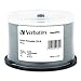 Verbatim 94892 Cd-R Discs, Printable, 700Mb/80Min, 52X, Spindle, Silver, 50/Pack