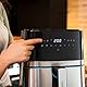 Cecotec Heißluftfritteuse 5,5 L Cecofry Full Inox 5500 Pro mit Zubehör. 1700 W, Kompaktes und Digitale, Diät-Fritteuse, Edelstahlausführung, ölfrei, PerfectCook, Inklusive Zubehör