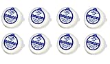 AquaNation BPA Free Reusable Water Bottle Cap for 3 or 5 gallons - 55mm Non Spill Anti-Splash Peel W