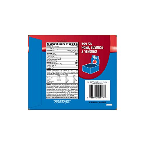 Image of Pop-Tarts Breakfast Toaster Pastries, Frosted Strawberry Flavored, 66 oz (36Count)