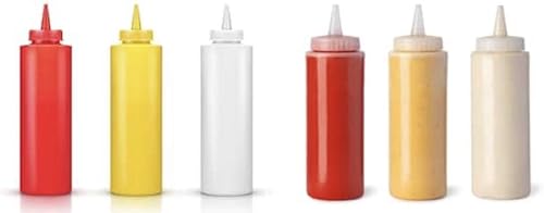 Simpli-Magic 79240 Botellas grandes para apretar, paquete de 6