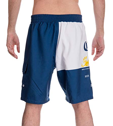 Corona Mens Bottle Label Boardshorts2