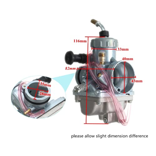 Carburador VM24 28mm para solucionar tirones en Yamaha DT125 2