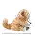 Folkmanis Orange Tabby Kitten Hand Puppet Orange, White, 1 EA