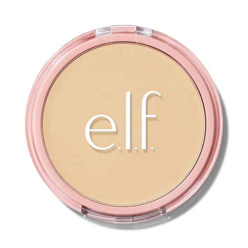 e.l.f. Halo Glow Powder Filter, Pressed Finishing Powder, Buildable Coverage, Crease-Resistant, Blurs the Appearance of Pores
