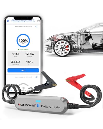 �J�[�o�b�e���[�`�F�b�J�[�A�o�b�e���[���j�^�[ ���� �o�b�e���[�f�f�@ Bluetooth5.0 6V/12V/24V �J�[�o�b�e���[�e�X�^�[ �d��/CCA/������R/SOH/SOC �g�`�e�X�g �N�����L���O�E�[�d�e�X�g AGM/GEL/EFB/���`�E���Ή�