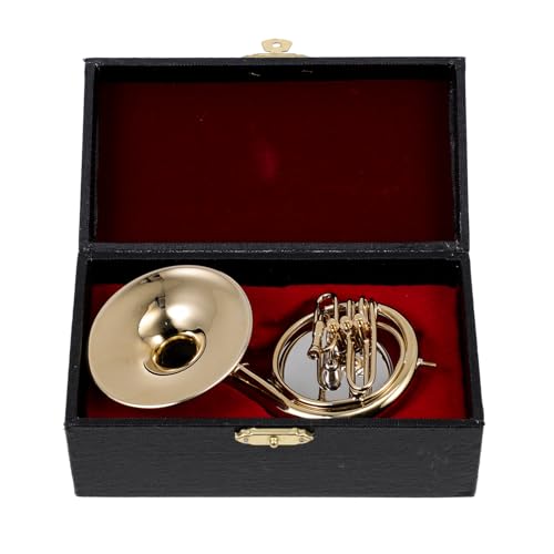 VICASKY Small Instruments Realistic Mini Sousaphone Model Decorative Desktop Ornament