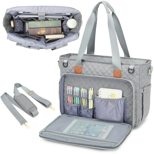 BISKLNDN Lightweight Tote with Insulated Pockets