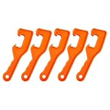 ARTIBETTER 5 piezas Llave Destapadora Manual para Cubos de Pintura Inoxidable Resistente de Herramienta Práctica para Abrir Tapas de Botes y Envases Cocina Industria
