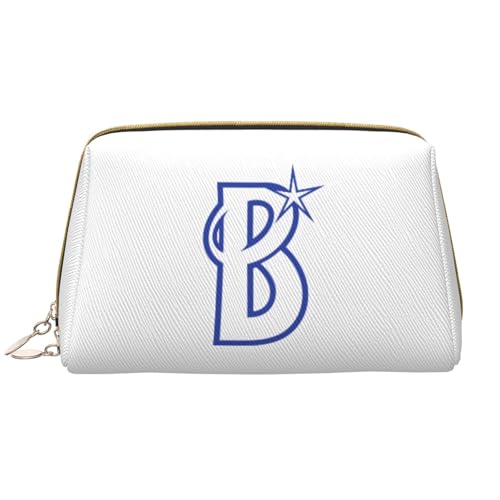 横浜DeNAベイスターズ 化粧品バッグ レザー 防水 便利 お手入れ簡単 ジッパー 筆箱 筆入れ 収納バッグ 化粧袋 大容量 家庭用 旅行