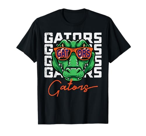 Gator Sunglasses Women Kids Boys Girls Men Youth Teen T-Shirt