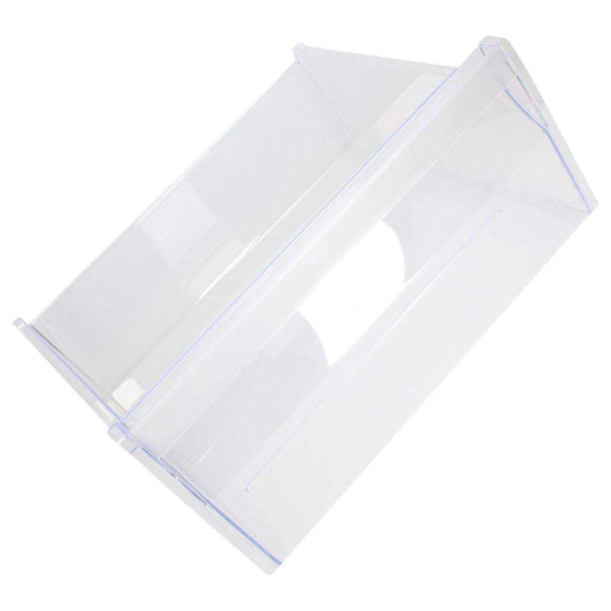 Vassoio per verdure originale (43,8 x 39,4 x 19,6 cm) per frigoriferi e congelatori Whirlpool, Bauknecht, IKEA, Ignis, Smeg, Laden - 481010596931