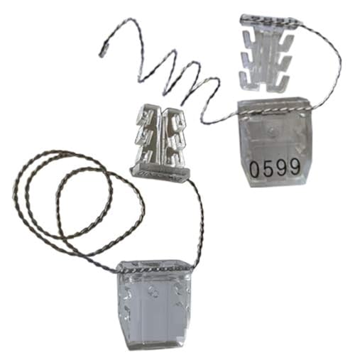 RAIBEX ; lets grow together Polycarbonate Seal 100 Labels PCS Electric Meter Seal Meter Seal Truck Seal Oil Tanker Seal Wire Seal Cable Seal 100 Seals.