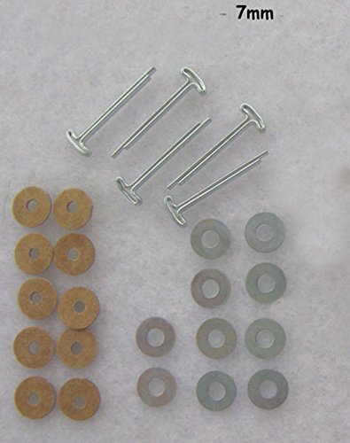 bangdan Joints for Complete Teddy Bear or Plush Animal, 7mm 5 Millboard Joints