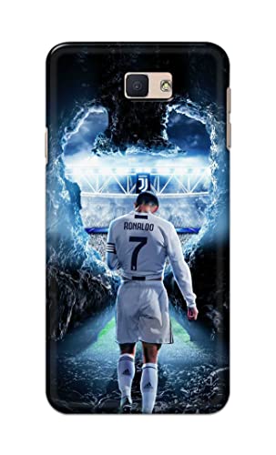 Image of Printed Hard Back Cover Case for Samsung On Nxt | Samsung J7 Prime | J7 Prime 2 | On7 Prime | On7 (2016) Back Cover (Footbal Legend) -1302