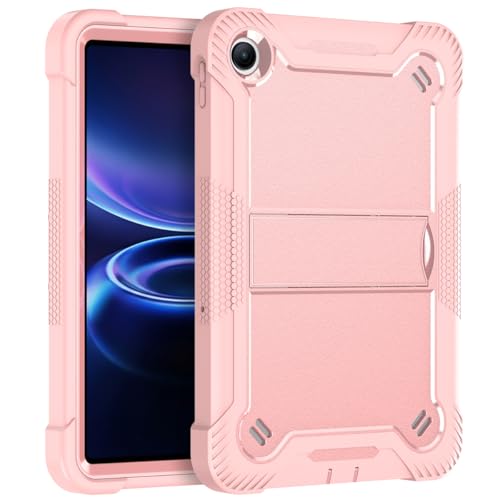 Coque antichoc Redmi Pad 2 SE 2026 rose avec coque de protection hybride robuste