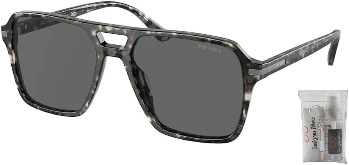 Miniatura 2 de Prada PR20YS - Gafas de sol piloto para hombre paquete con kit de gafas de cortesía Designer iWear