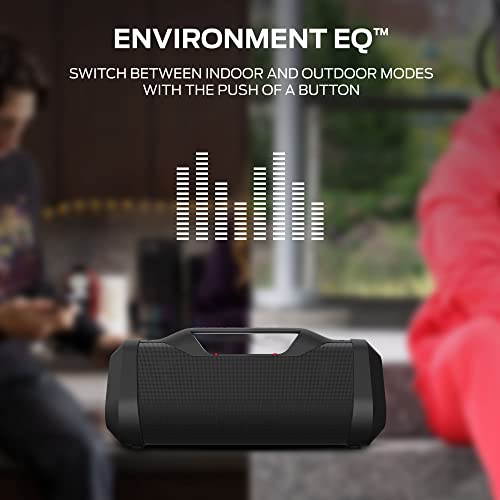 Monster Blaster 3.0 Portable Speaker, 120W Wireless Bluetooth, IPX5 Rechargeable Waterproof with USB Charge Out & Aux Input