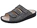 Produktbild Finn Comfort Korfu Damen Pantolette grau mud Words Glattleder