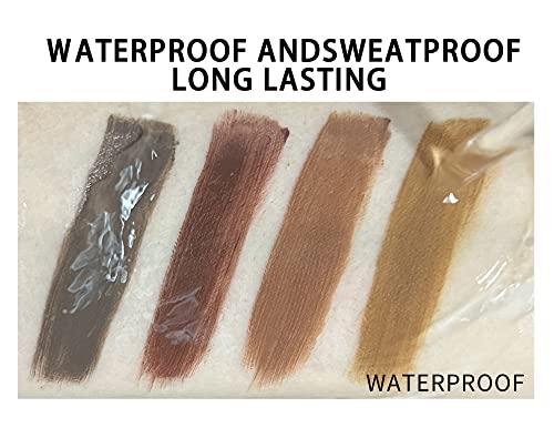 Easilydays Eye Makeup Contour Kit Palette Set, Eyebrow Stamp Stencil Kit, Eyebrow Makeup Brown 12 Eyebrow Powders, 4 Brow Stencils, 4 Eyebrow Soap With Eyebrow Brush, Soft Bristle Brush, Eyebrow Powder Brush, Eyebrow Pencil, Waterproof #TOP4