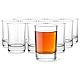Glasmark KROSNO 1992 Schnapsgläser Shotgläser mit Schwerem Boden Set 12 Stück 60 ml Transparent Spülmaschinenfest