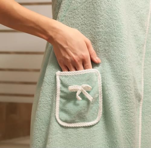 Image of MORADO� Microfiber Bathing Wearable Magic Towel /Bath Towel /Beach and Spa Bathrobe /Bathroom Towel Dress with Straps for Girls & Women 300 GSM