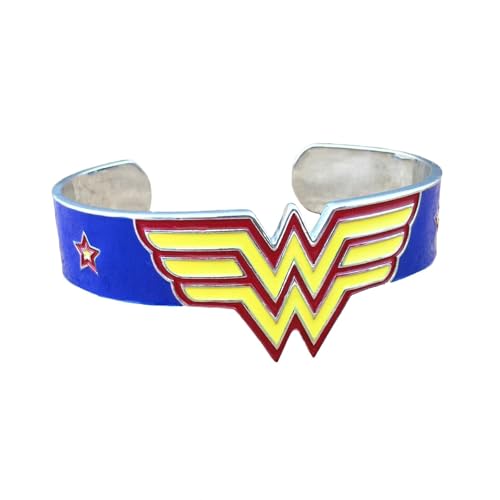 DreamWater Bracelet Metal Superhero Charm Bracelet Gifts for Woman