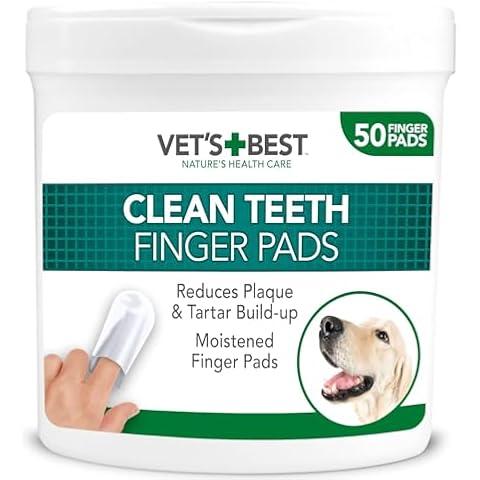 Vet's Best Dental Care Finger Wipes for Pets Cover