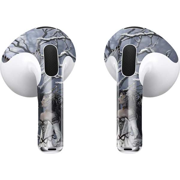 Skinit Decal MP3 Player Skin Compatible with iPod Classic (6th Gen) 80GB - Originally Designed Fairy with Black Cat Sitting on Moon by Nene Thomas Design