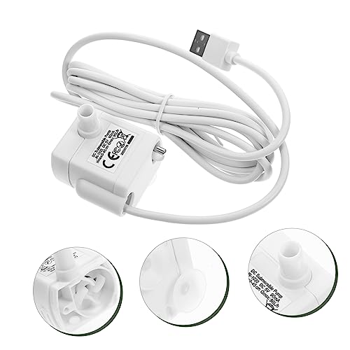 Bomba de agua sumergible USB para fuente de mascotas miniatura 3
