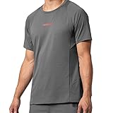 Hayabusa Men's Lightweight Training T-Shirt - Dark Grey, 2X-Large