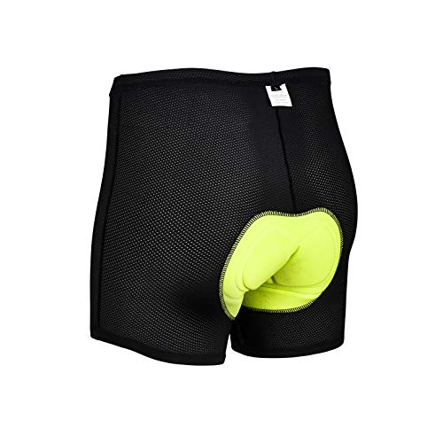 THRLEGBIRD Cycling Underwear Men's Cycling Shorts 3D Padded, Bike Shorts Men's Bicycle Shorts MTB Underpants Black
