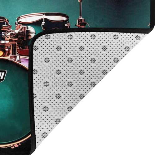 Tapis de sol pour salle à manger grand format 203x148 isolant et lavable - 5