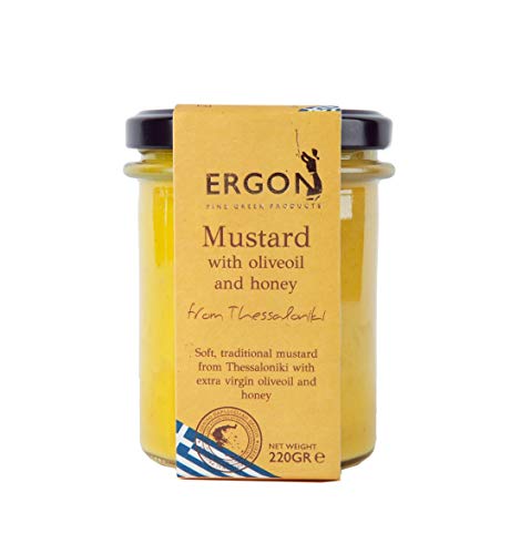 Ergon Greek MUSTARD FROM THESSALONIKI WITH OLIVE OIL and Honey