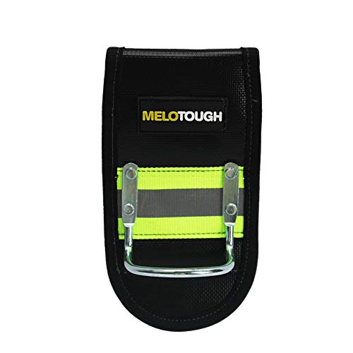 Image of MELOTOUGH Tool Belt Holder Tool Belt Hook Drill Bit Tote Hammer Holder | Multi-Function Tool Belt Hook, Tape Measure Clip, Drill Bit Tote, Hammer Loop, Fits Cordless Drills & Power Tools