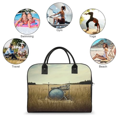Bolso Laptop Music Drum con Asa y Correa Ajustable miniatura 4