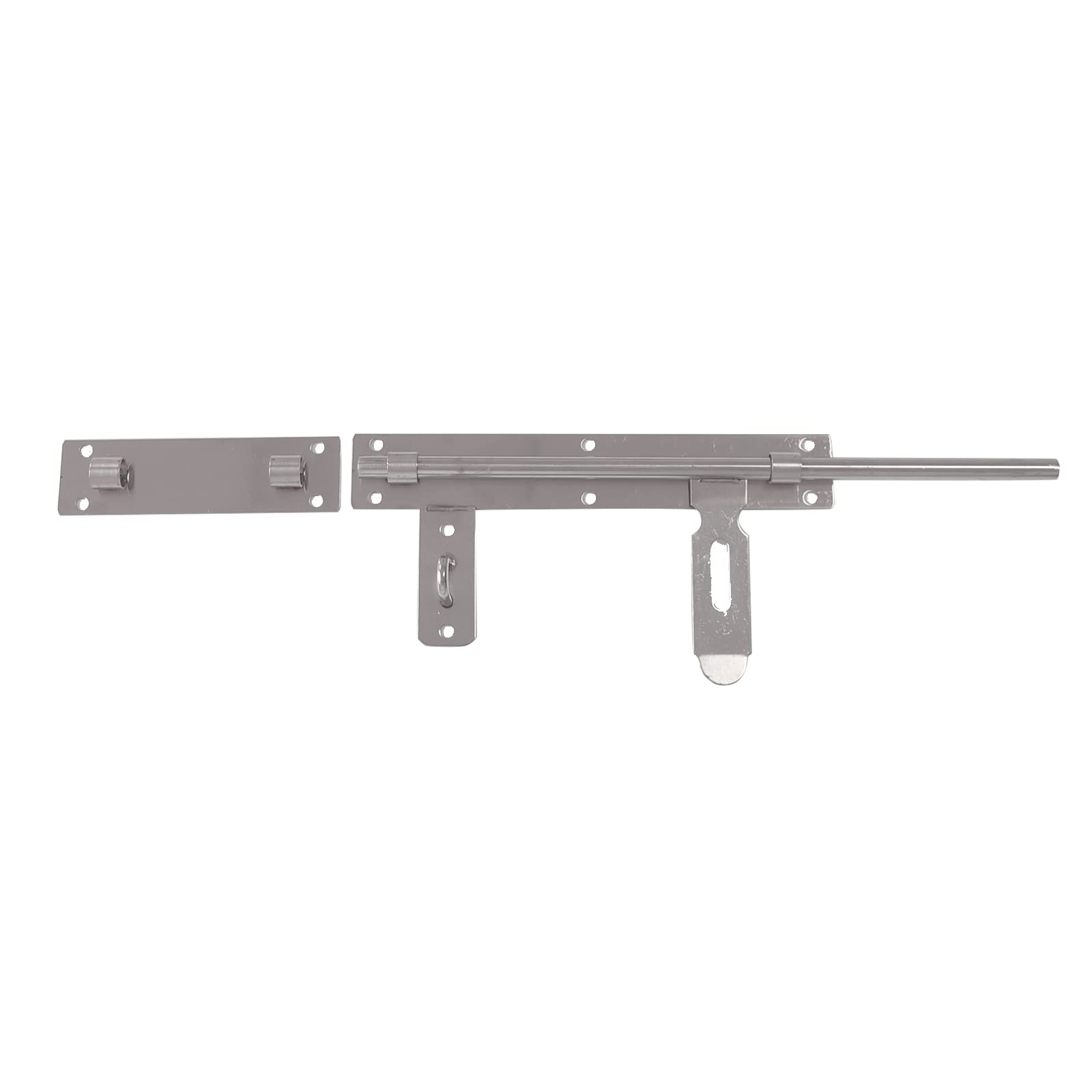 Chiavistello Antifurto In Acciaio Inox - 53,33 Cm Per Porte Interne Ed Esterne - Foto 9