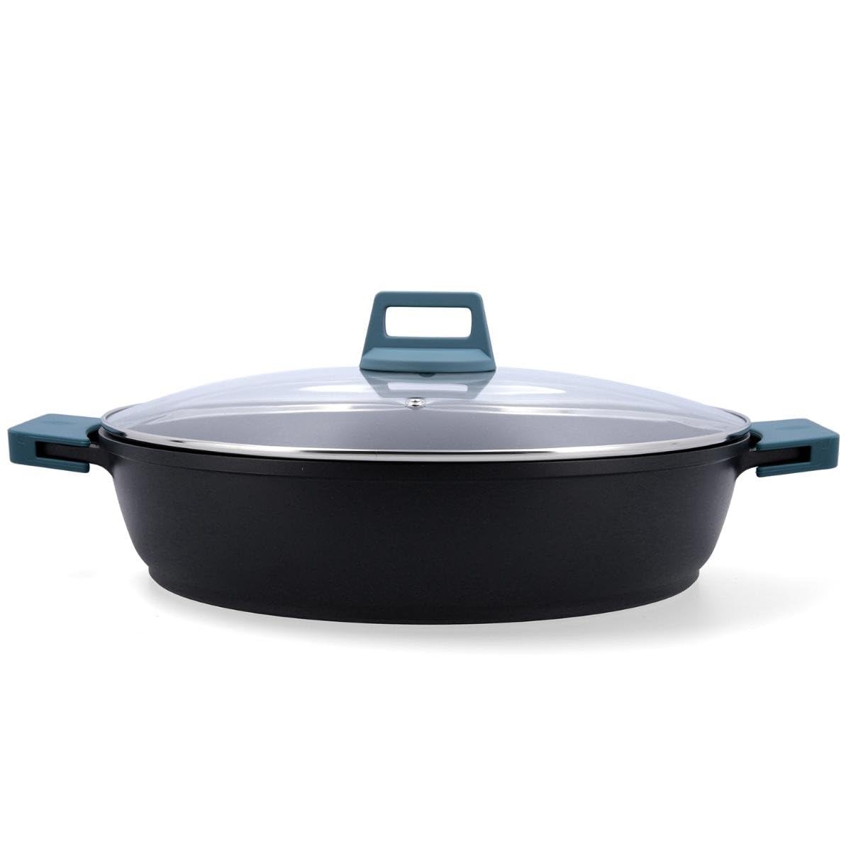 Boîte à tarte en aluminium moulé de 36 cm une structure durable et saine