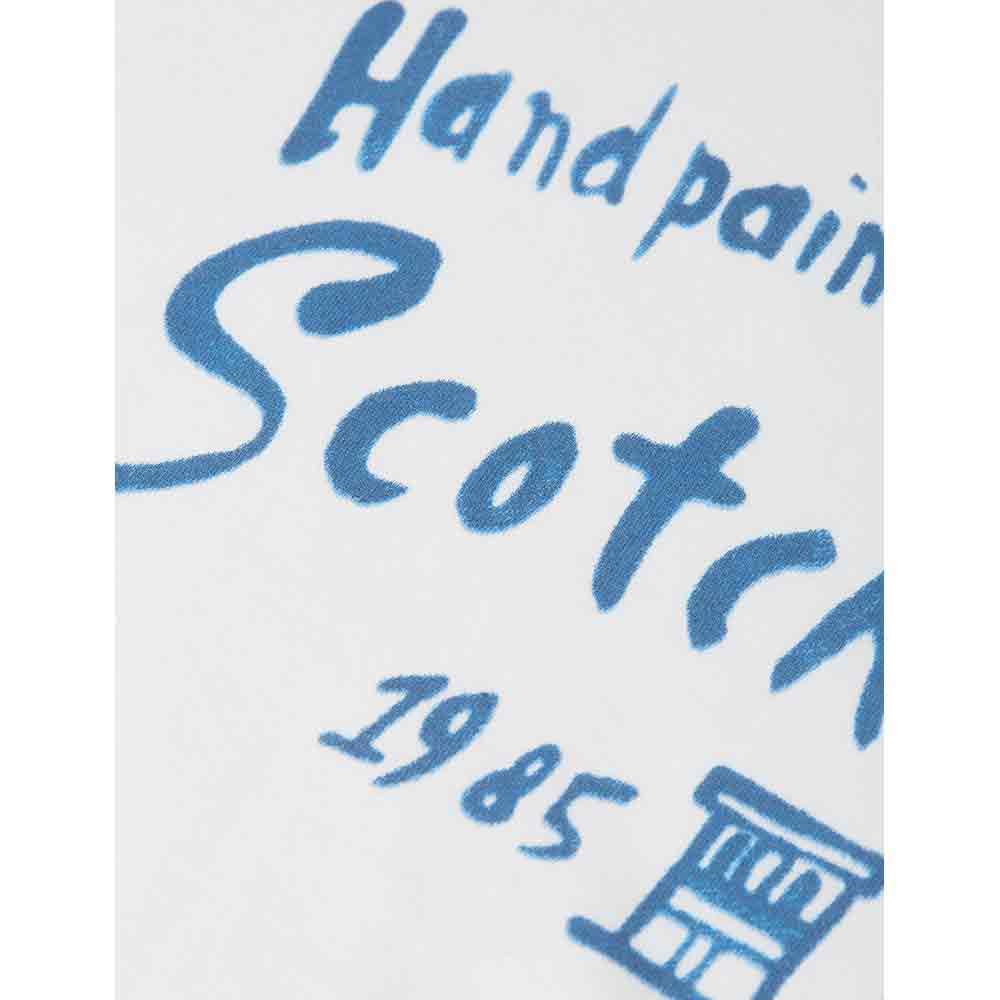 Scotch & Soda Chest Artwork T-Shirt Camiseta Hombre