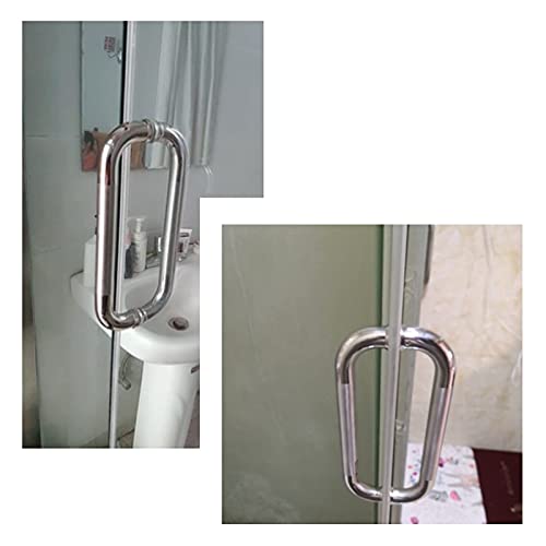 Manija de Puerta de Vidrio Resistente a la Humedad para Baño 4
