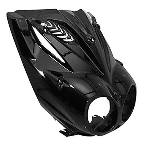 Carenage MBK 50 Stunt/Slider - Face Avant (Noir Brillant)