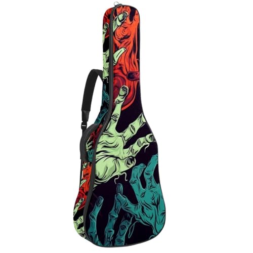 Housse de guitare acoustique zombie : le cadeau idéal pour musicien
