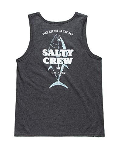 Salty Crew Up N Down Tank - Charcoal Heather - XXL