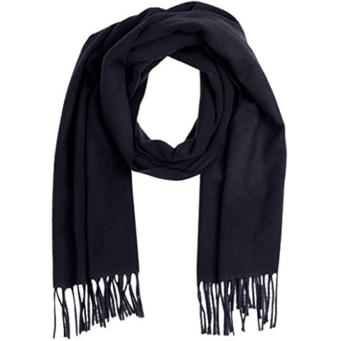 Scotch & Soda Mens Schal mit Fransen aus Wollmischung Belt Cover