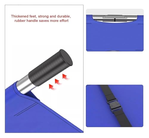 Lit d'urgence en acier inoxydable durable pour hôpitaux - 4