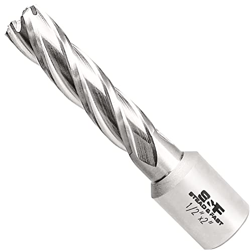 Annular Cutter High Speed Steel 1_2" x 2" with Pilot Pin