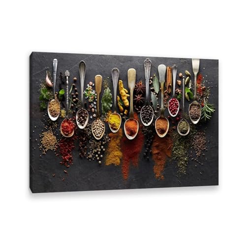 Peinture sur toile cuisine d'art mural élégant pour décoration de restaurant