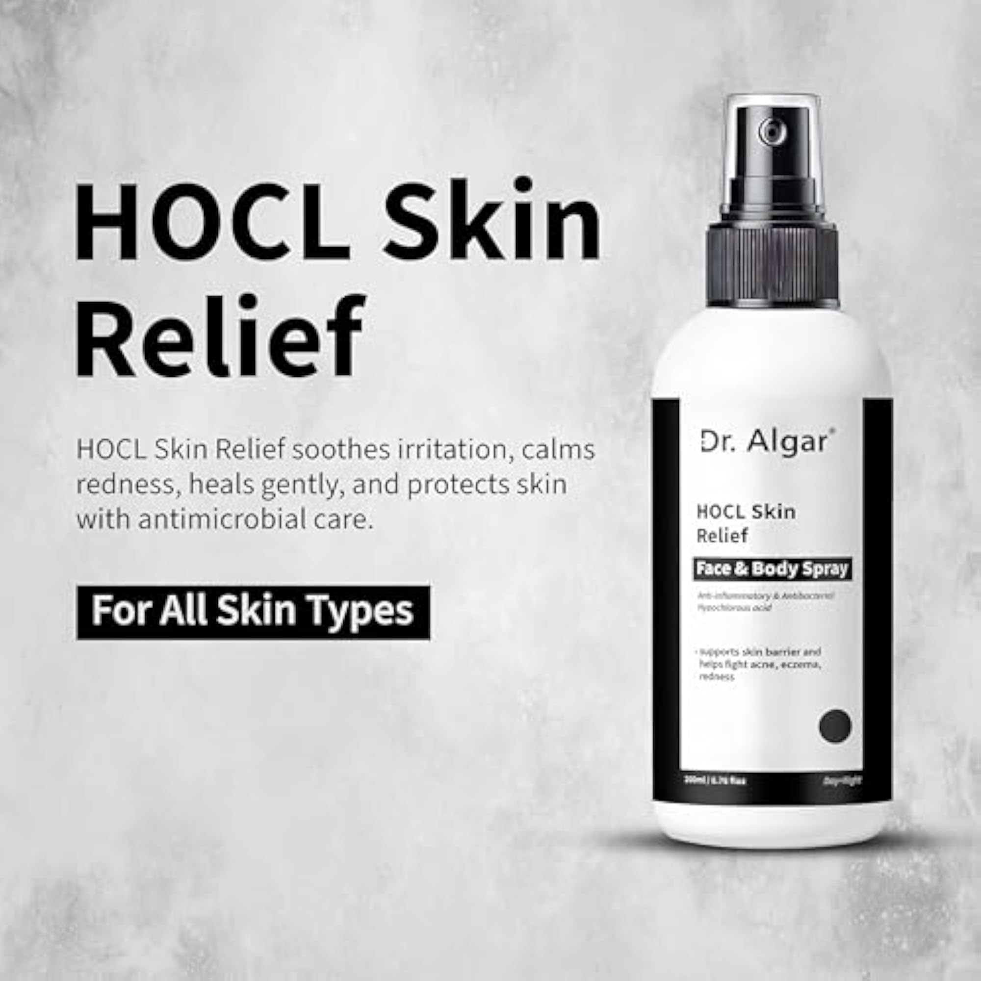 Kojic Acid Face Serum + HOCL Spray, Skin Care Combo